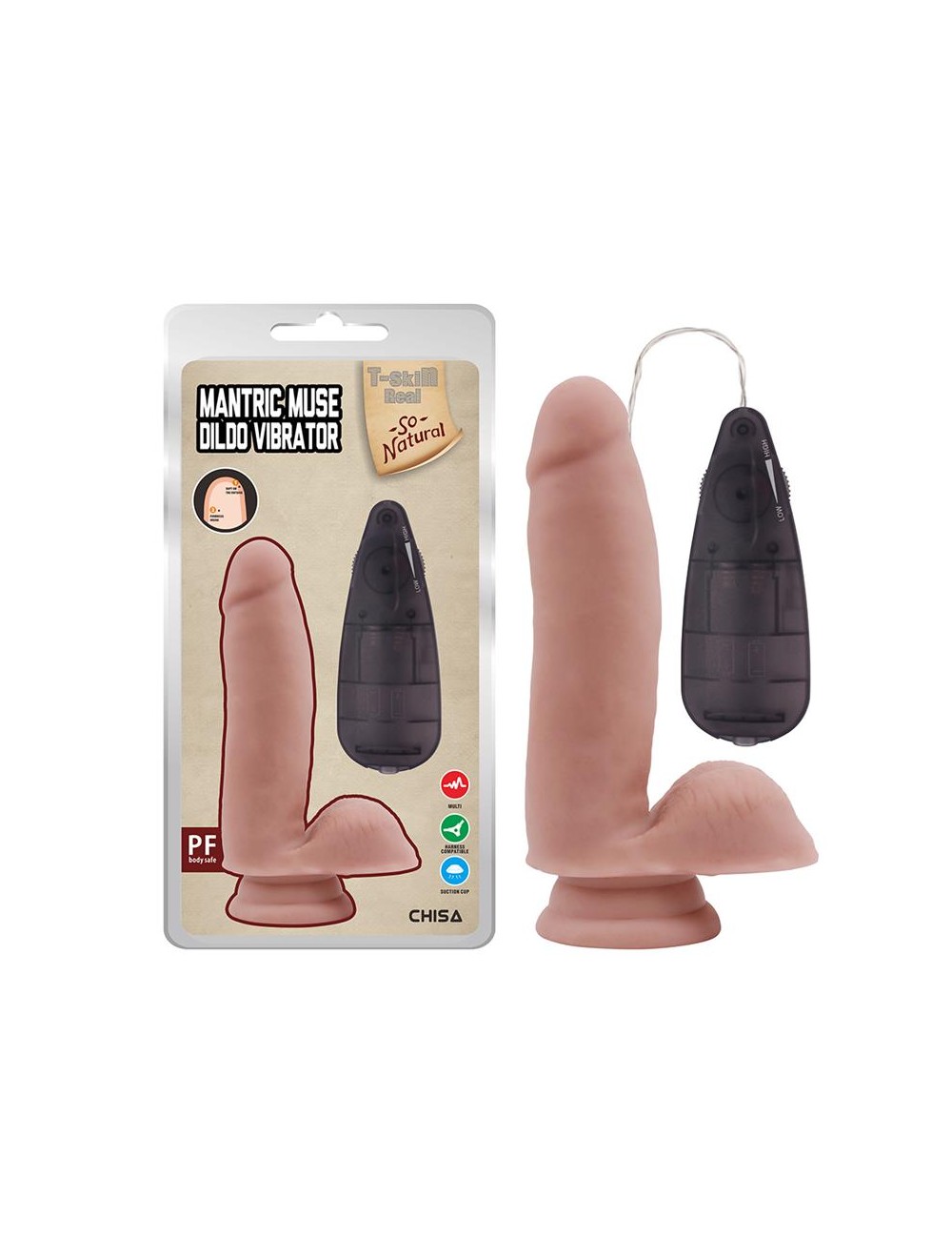 Dildo Vibrador Realista Mantric Muse 68