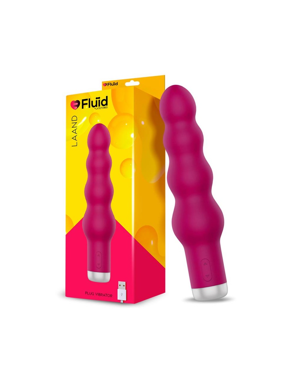 Laand Potente Vibrador USB Granate