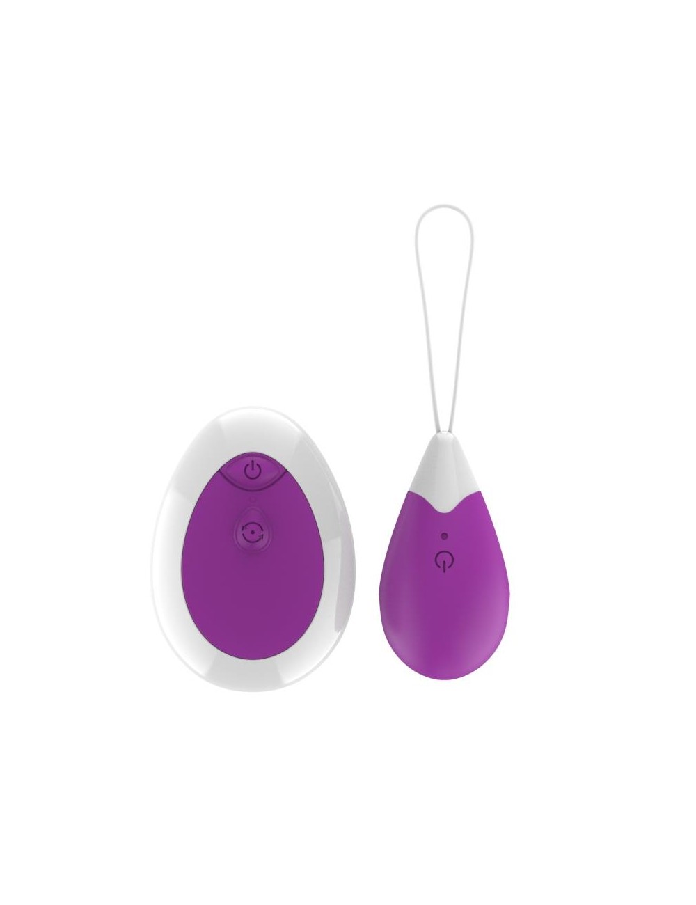 Huevo Vibrador con Control Remoto USB Purpura