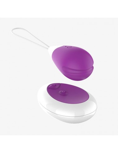 Huevo Vibrador con Control Remoto USB Purpura