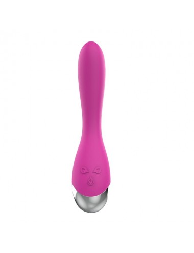 Vibrador 6 Funciones USB Rosa
