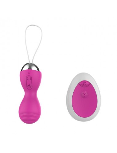 Huevo Vibrador con Control Remoto USB Rosa