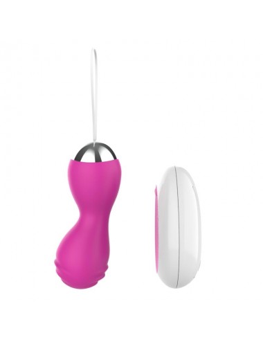 Huevo Vibrador con Control Remoto USB Rosa