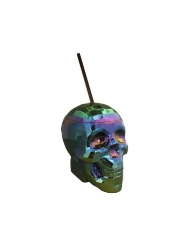 Taza Skull Cup Oil Slick