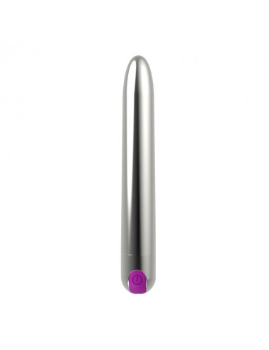 Renee Vibrador 10 Funciones 185 cm USB Plata