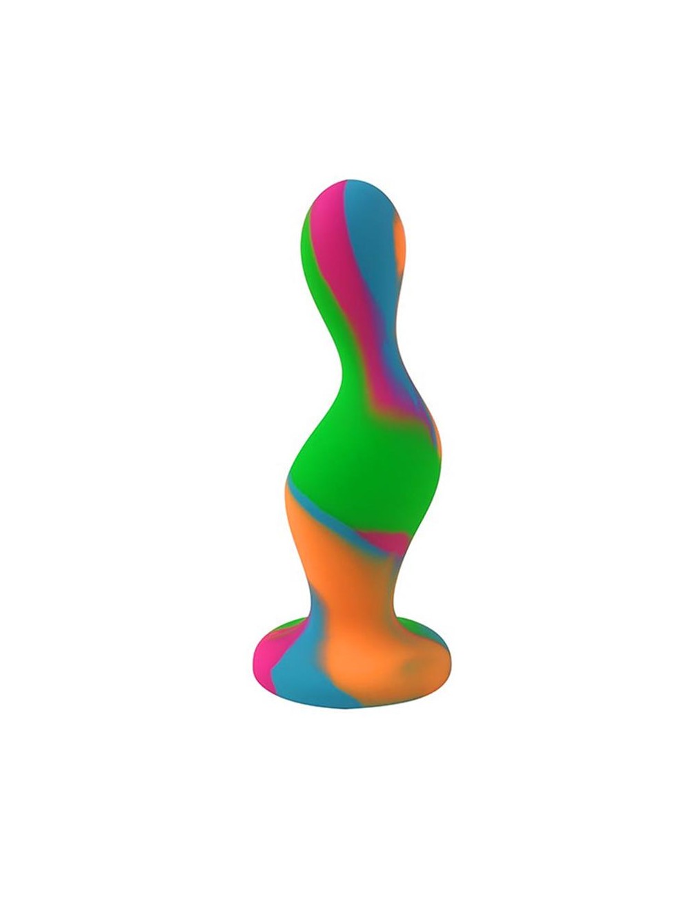 Plug Anal Multi Color Silicona