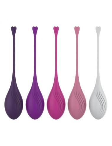 Set de 5 Bolas Kegel Diferentes Pesos