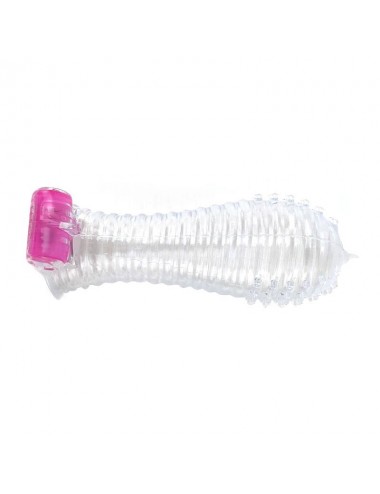 Funda para el Pene con Vibracion Transparente
