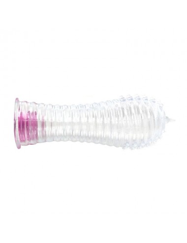 Funda para el Pene con Vibracion Transparente
