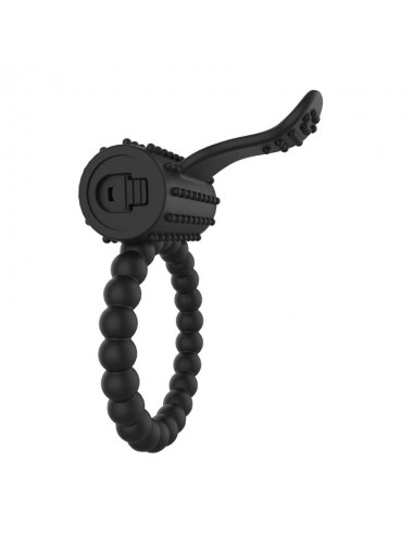 Anillo para el Pene con Vibracion Negro