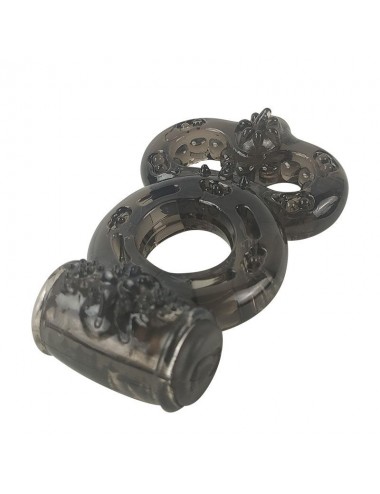 Anillo para el Pene con Vibracion Negro