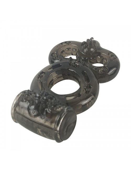 Anillo para el Pene con Vibracion Negro
