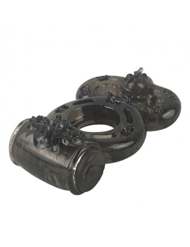 Anillo para el Pene con Vibracion Negro