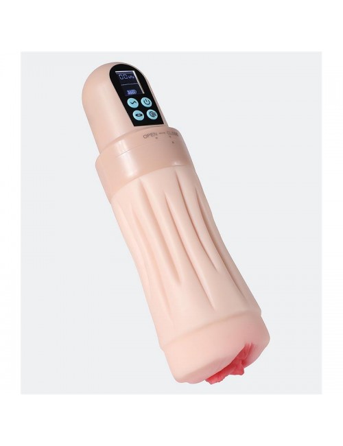 Masturbador con Efecto Succion y Vibracion Suctroker V30 III