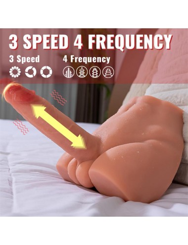 Peel Masturbador con Dildo y Ano Vibracion y Thrusting 27 kg