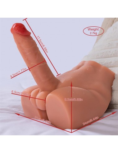 Peel Masturbador con Dildo y Ano Vibracion y Thrusting 27 kg