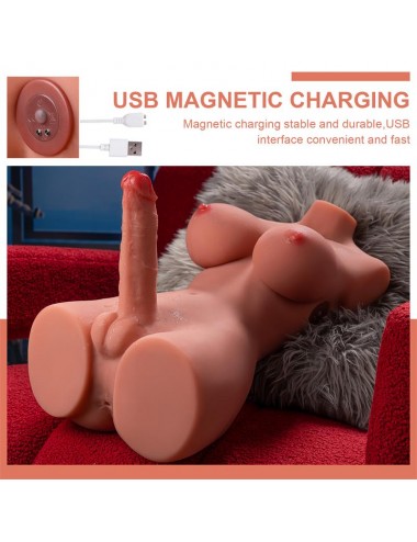 Hermosa Lady Boy Torso con Vibracion y Thrusting 975 kg