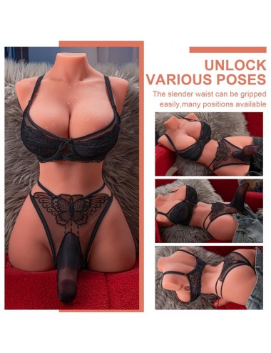 Hermosa Lady Boy Torso con Vibracion y Thrusting 975 kg