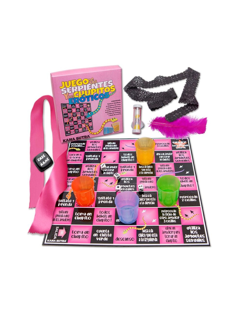 Juego de Mesa la Serpiente Erotica Chupito
