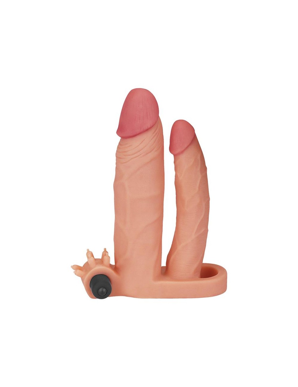 Funda para el Pene Doble con Vibracion 1