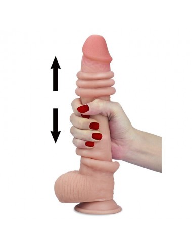 Dildo con Piel Retractil 9 Natural