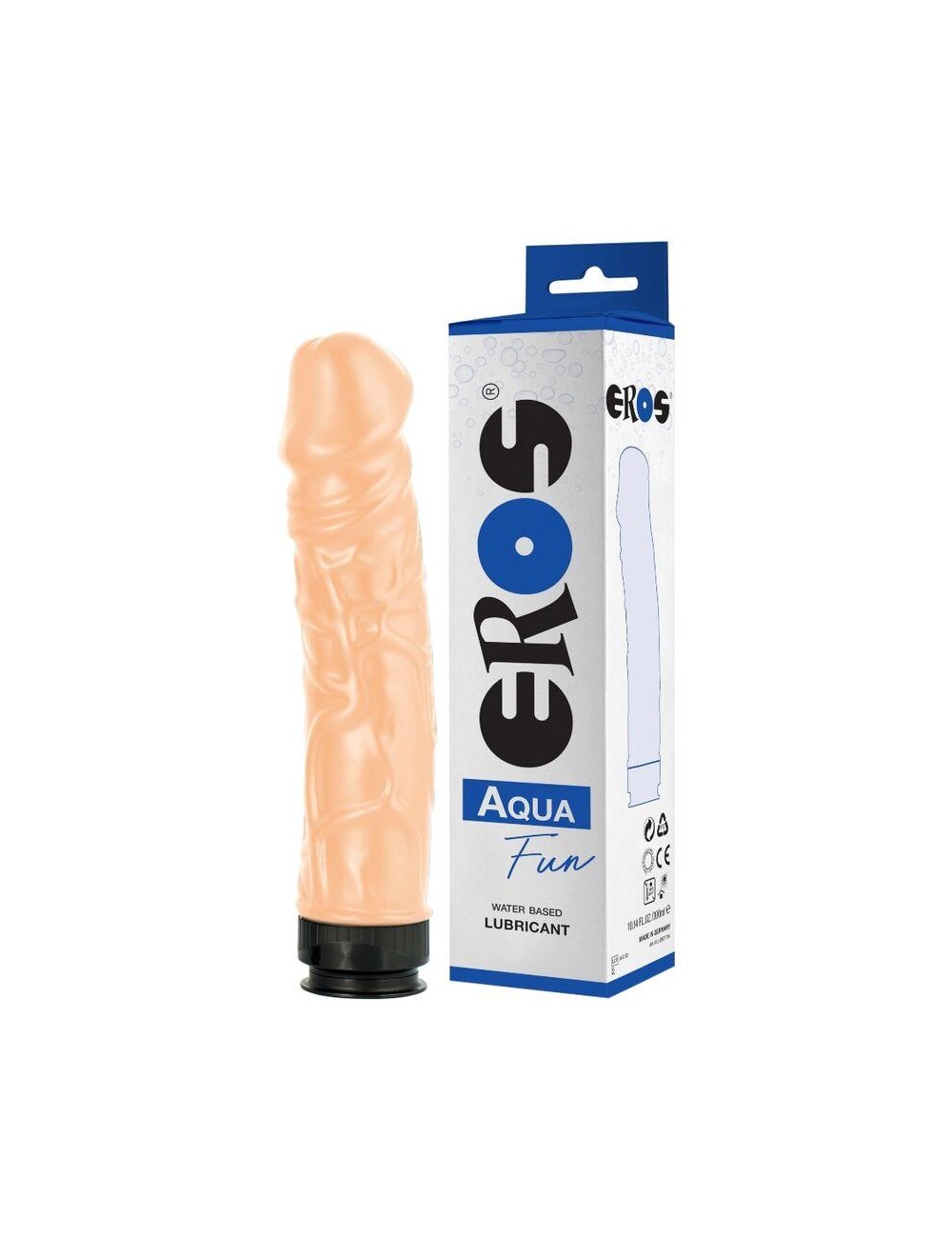 Dildo Fun con Lubricante Aqua 300 ml