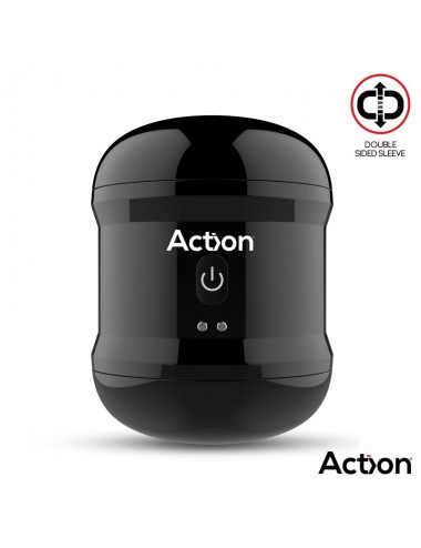 Thor Masturbador con Vibracion Doble Orificio
