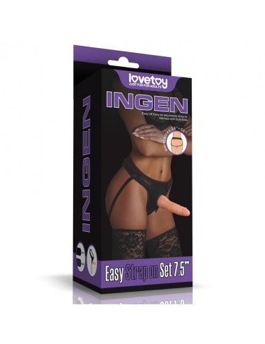 Arnes con Dildo Easy Strapon 75