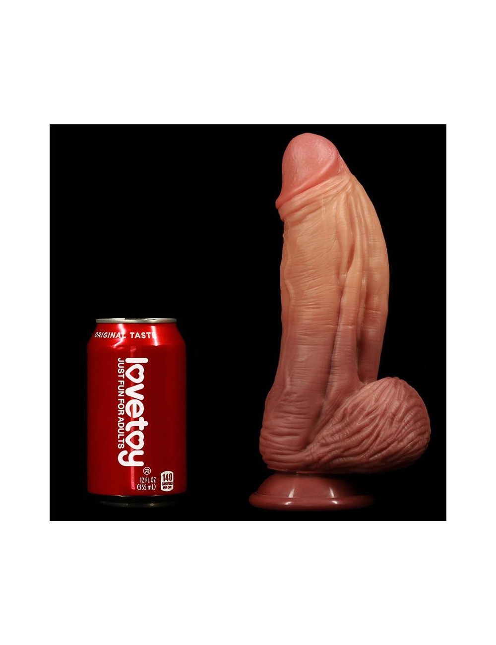 Dildo Nature King 10 Dual Layer