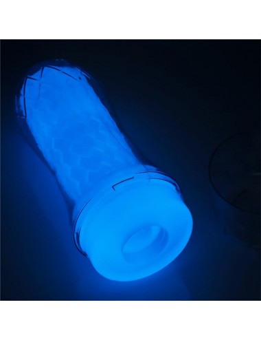 Masturbador Masculino Lumino Luz Azul