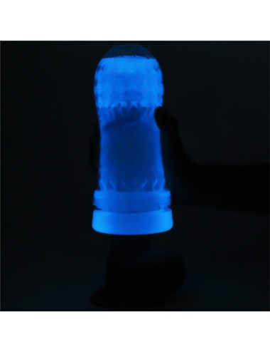 Masturbador Masculino Lumino Luz Azul