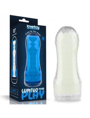 Masturbador Masculino Lumino Luz Azul