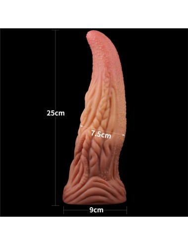 Dildo Tongue 10 Dual Layer