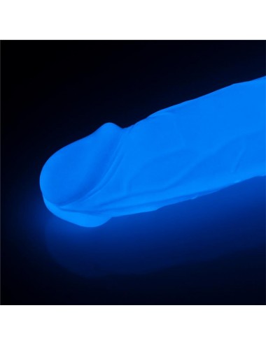 Dildo Lumino 75 Luz Azul