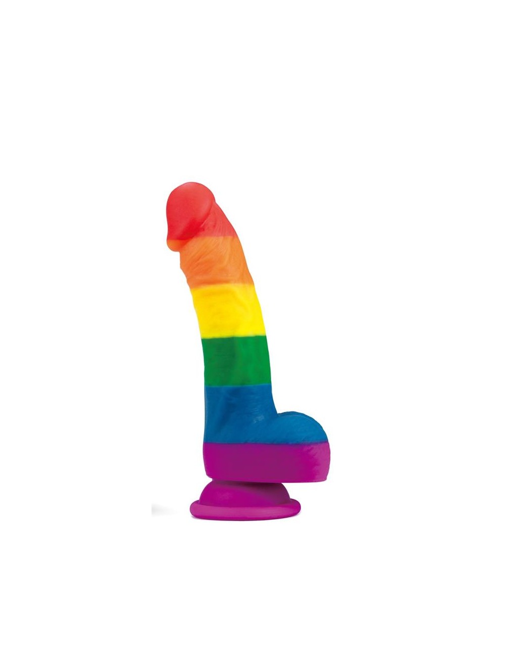 Dildo Prider 8 Silicona Liquida LGBT