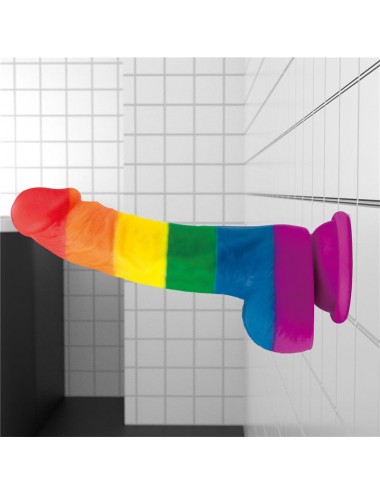 Dildo Prider 8 Silicona Liquida LGBT