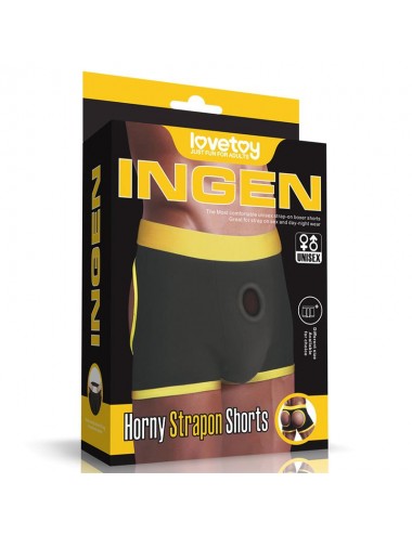 Calzoncillo Boxer Shorts Horny Strapon Talla XL XXL Unisex