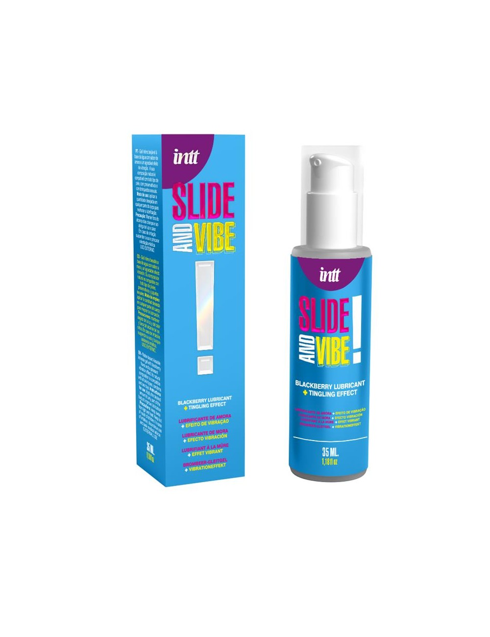 Lubricante Besable Base Agua con Efecto Vibracion 35ml