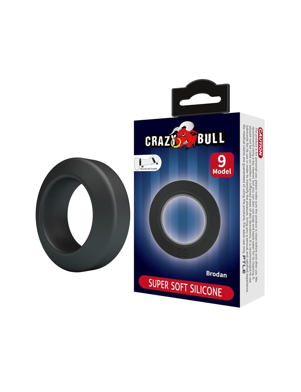 Brodan Anillo para el Pene Silicona Mod 9