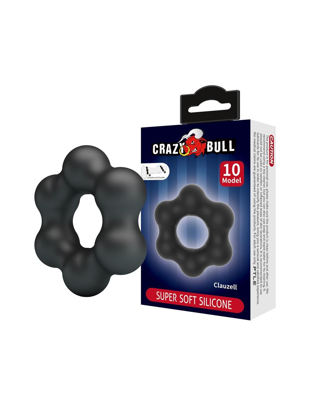 Clauzell Anillo para el Pene Silicona Mod 10