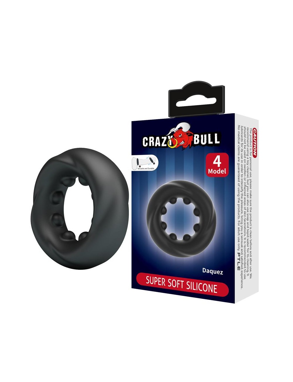 Daquez Anillo para el Pene Silicona Mod 4