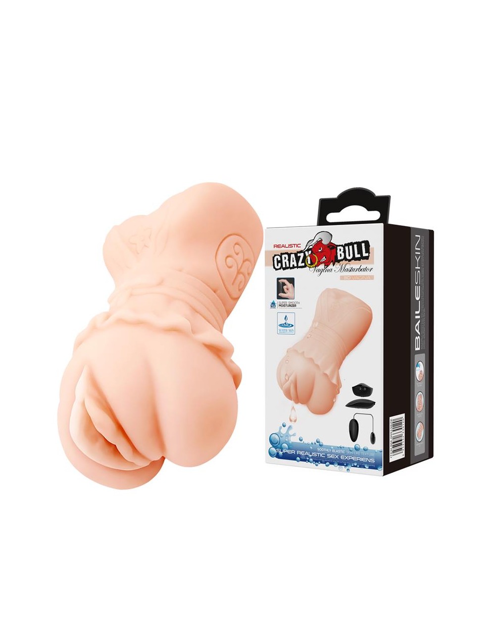 Masturbador Realista Vagina con Vibracion