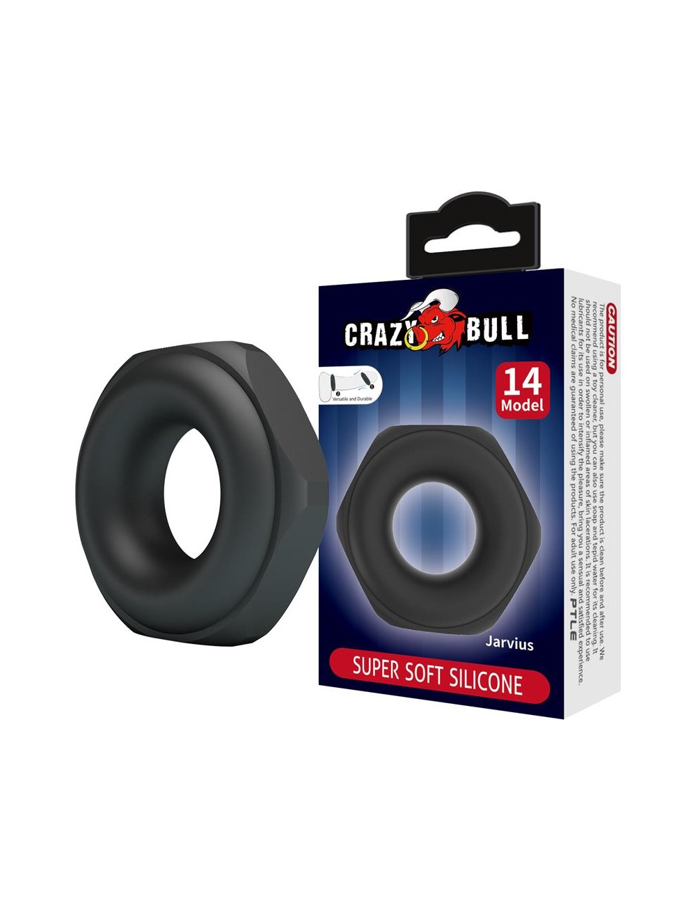 Jarvius Anillo para el Pene Silicona Mode 14