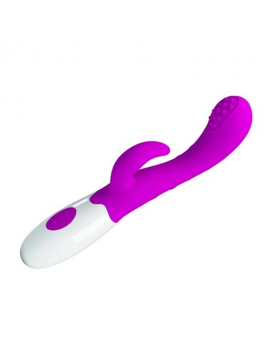 Vibrador Arthur con Movimiento Finger Purpura