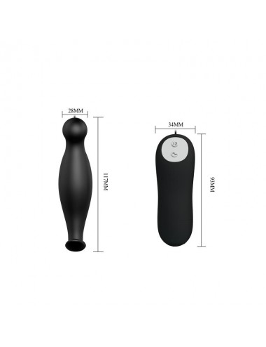 Plug Anal con 12 Patrones de Vibracion