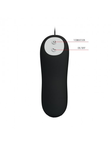 Plug Anal con 12 Patrones de Vibracion