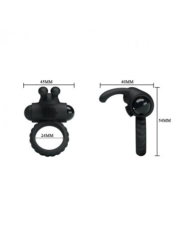 Anillo Vibrador Eudora Color Negro
