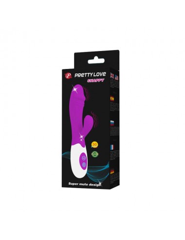 Pretty Love Vibrador Snappy Color Purpura