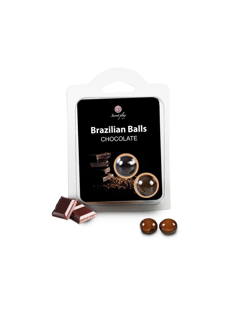 Set 2 Brazilian Balls Aroma a Chocolate