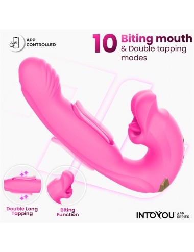 Bimby Vibrador con Mordisqueo y Lengua Doble Tapping con APP